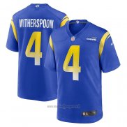 Maglia NFL Game Los Angeles Rams Ahkello Witherspoon Blu