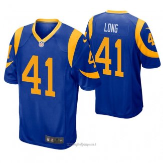 Maglia NFL Game Los Angeles Rams David Long Blu