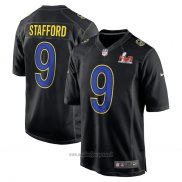 Maglia NFL Game Los Angeles Rams Matthew Stafford Super Bowl Lvi Bound Nero