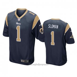Maglia NFL Game Los Angeles Rams Sam Sloman Blu