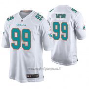 Maglia NFL Game Miami Dolphins Jason Taylor Bianco