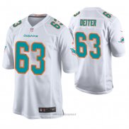 Maglia NFL Game Miami Dolphins Michael Deiter Bianco