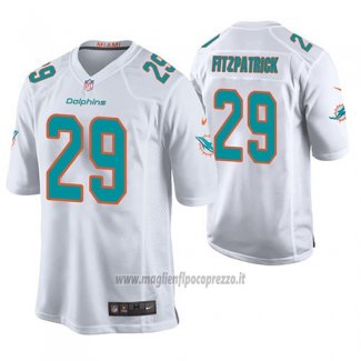 Maglia NFL Game Miami Dolphins Minkah Fitzpatrick Bianco