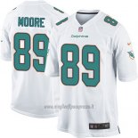 Maglia NFL Game Miami Dolphins Moore Bianco