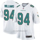 Maglia NFL Game Miami Dolphins Williams Bianco