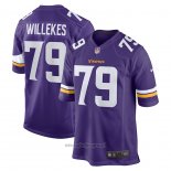Maglia NFL Game Minnesota Vikings Kenny Willekes 79 Viola