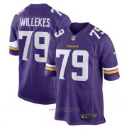 Maglia NFL Game Minnesota Vikings Kenny Willekes 79 Viola