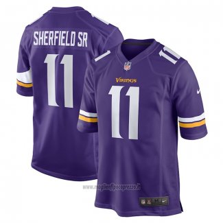 Maglia NFL Game Minnesota Vikings Trent Sherfield Sr. Viola