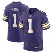 Maglia NFL Game Minnesota Vikings Warren Moon Classic Retired Viola