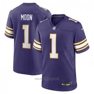 Maglia NFL Game Minnesota Vikings Warren Moon Classic Retired Viola