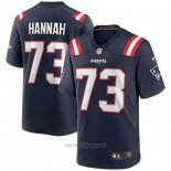 Maglia NFL Game New England Patriots John Hannah Retired Blu