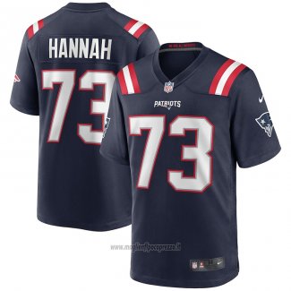 Maglia NFL Game New England Patriots John Hannah Retired Blu