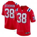 Maglia NFL Game New England Patriots Rhamondre Stevenson Alternato Rosso
