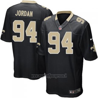 Maglia NFL Game New Orleans Saints Jordan Nero
