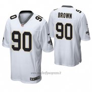 Maglia NFL Game New Orleans Saints Malcom Brown Bianco