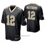 Maglia NFL Game New Orleans Saints Rishard Matthews Nero