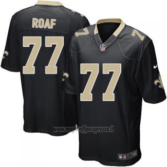 Maglia NFL Game New Orleans Saints Roaf Nero
