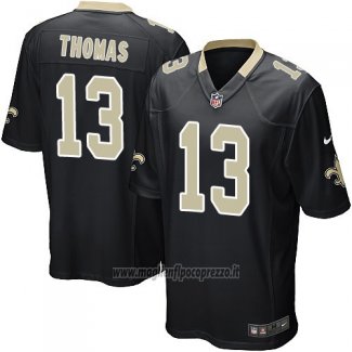 Maglia NFL Game New Orleans Saints Thomas Nero