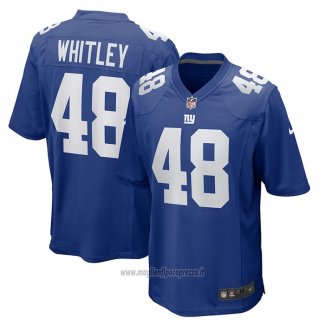 Maglia NFL Game New York Giants Benton Whitley Blu