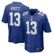 Maglia NFL Game New York Giants Jalin Hyatt Blu