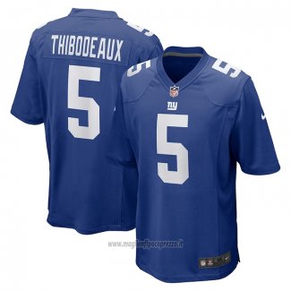 Maglia NFL Game New York Giants Kayvon Thibodeaux 2022 NFL Draft Pick Blu