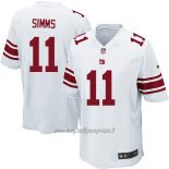 Maglia NFL Game New York Giants Simms Bianco