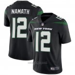 Maglia NFL Game New York Jets 12 Joe Namath Nero