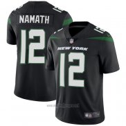 Maglia NFL Game New York Jets 12 Joe Namath Nero