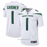Maglia NFL Game New York Jets Ahmad Sauce 2022 NFL Draft Pick Bianco