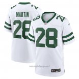 Maglia NFL Game New York Jets Curtis Martin Retired Bianco