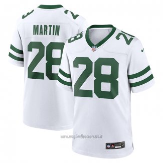 Maglia NFL Game New York Jets Curtis Martin Retired Bianco