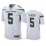 Maglia NFL Game New York Jets Joe Flacco Bianco