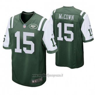 Maglia NFL Game New York Jets Josh Mccown Verde