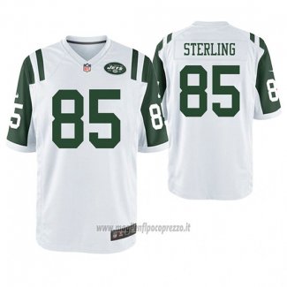Maglia NFL Game New York Jets Neal Sterling Bianco