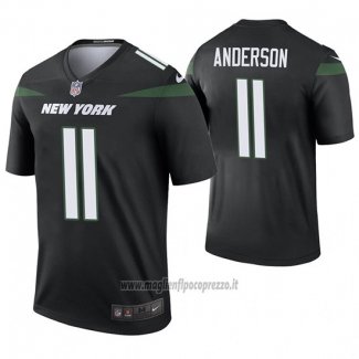 Maglia NFL Game New York Jets Robby Anderson Nero Color Rush