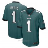Maglia NFL Game Philadelphia Eagle Jalen Hurts 1 Verde