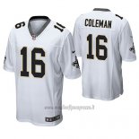 Maglia NFL Game Saints Brandon Coleman Bianco