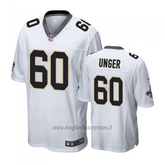 Maglia NFL Game Saints Max Unger Bianco