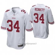 Maglia NFL Game San Francisco 49ers Jason Verrett Bianco