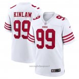 Maglia NFL Game San Francisco 49ers Javon Kinlaw Bianco2
