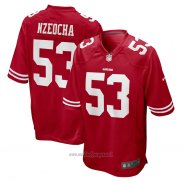 Maglia NFL Game San Francisco 49ers Mark Nzeocha Rosso