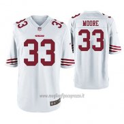 Maglia NFL Game San Francisco 49ers Tarvarius Moore Bianco