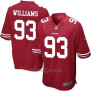 Maglia NFL Game San Francisco 49ers Williams Rosso