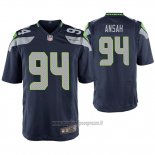 Maglia NFL Game Seattle Seahawks Ezekiel Ansah Blu