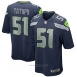 Maglia NFL Game Seattle Seahawks Lofa Tatupu Retired Blu