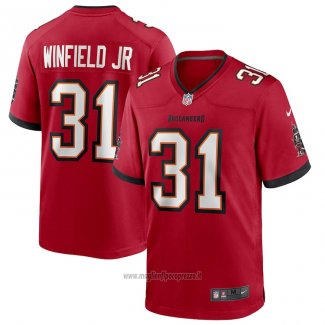 Maglia NFL Game Tampa Bay Buccaneers Antoine Winfield Jr. Rosso