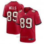 Maglia NFL Game Tampa Bay Buccaneers David Wells Home Rosso