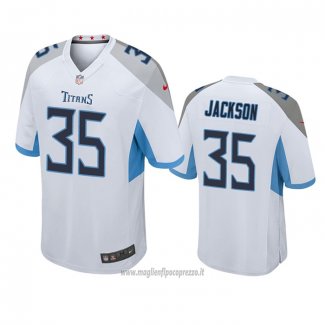 Maglia NFL Game Tennessee Titans Chris Jackson Bianco