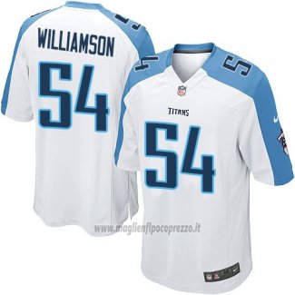 Maglia NFL Game Tennessee Titans Williamson Bianco