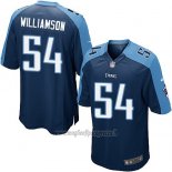 Maglia NFL Game Tennessee Titans Williamson Blu2